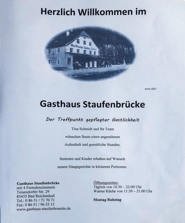 Gasthaus Staufenbrücke